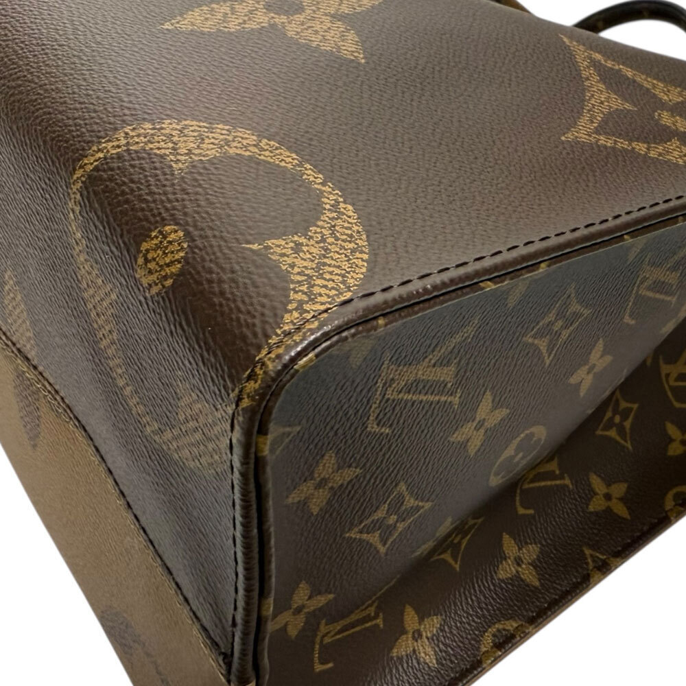 Louis Vuitton On The Go Tote Bag Monogram Giant Brown - Picture 5 of 10